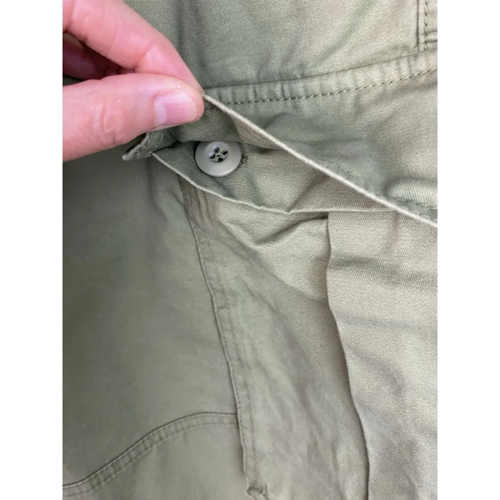 Cotton On Size 32 Green Classic Cargo Bermuda Shorts - Picture 3 of 7